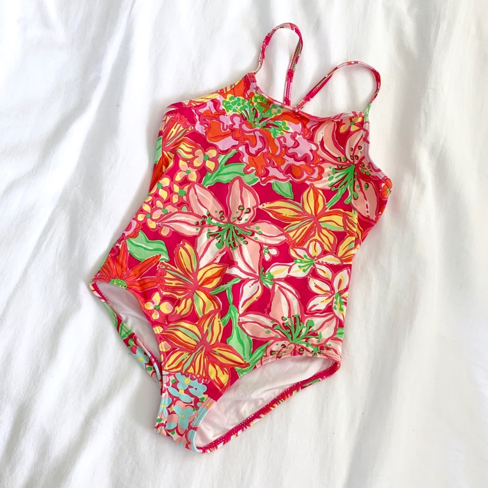 Lilly Pulitzer Girls Swimsuit Size 5